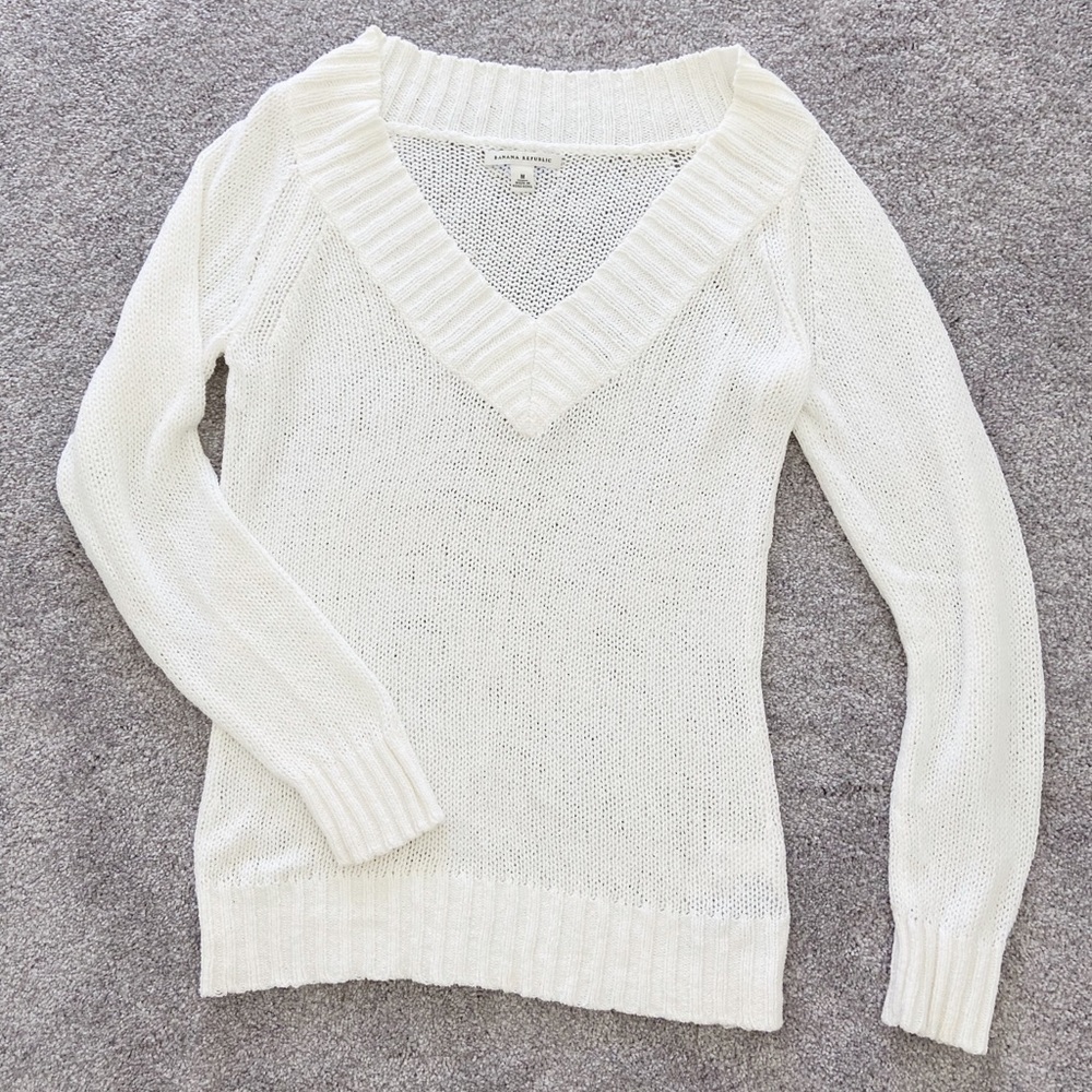 Banana republic’s Mesh Sweater